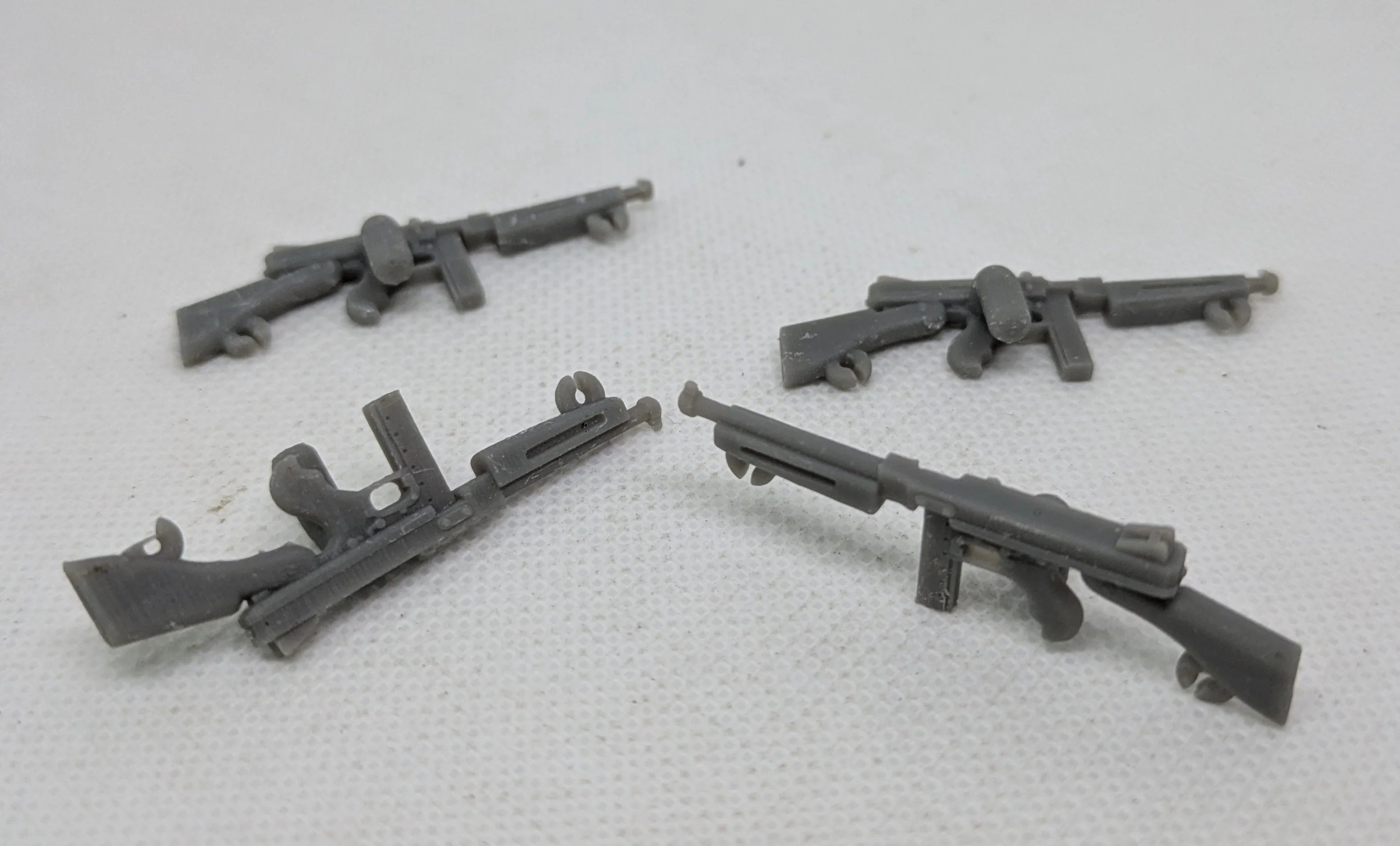 custom WW2 Playmobil (thème historique 1939-1945) - 4 fusils Thompson Américain