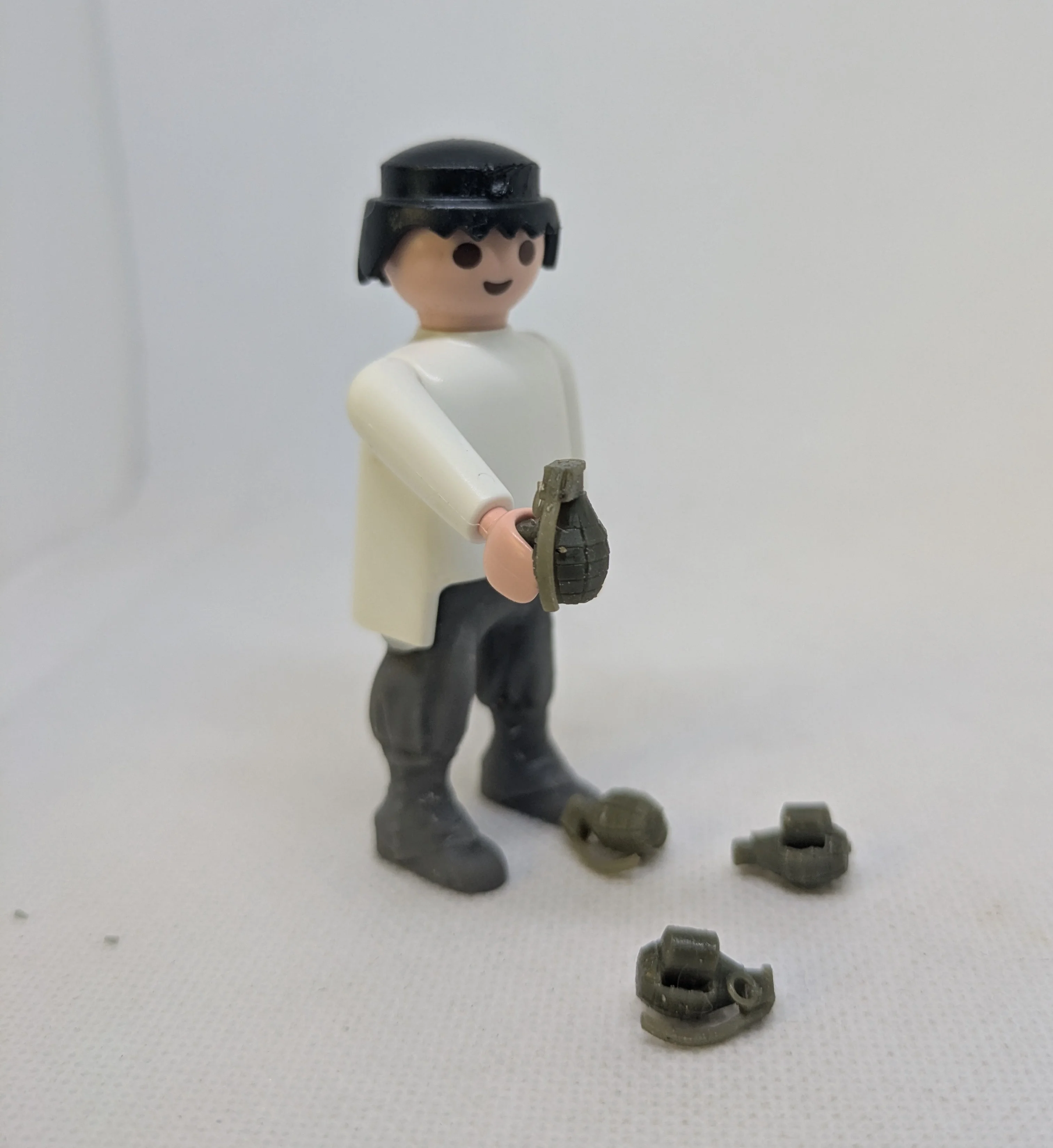 custom WW2 Playmobil (thème historique 1939-1945) - 4 Grenade Mark II Américain