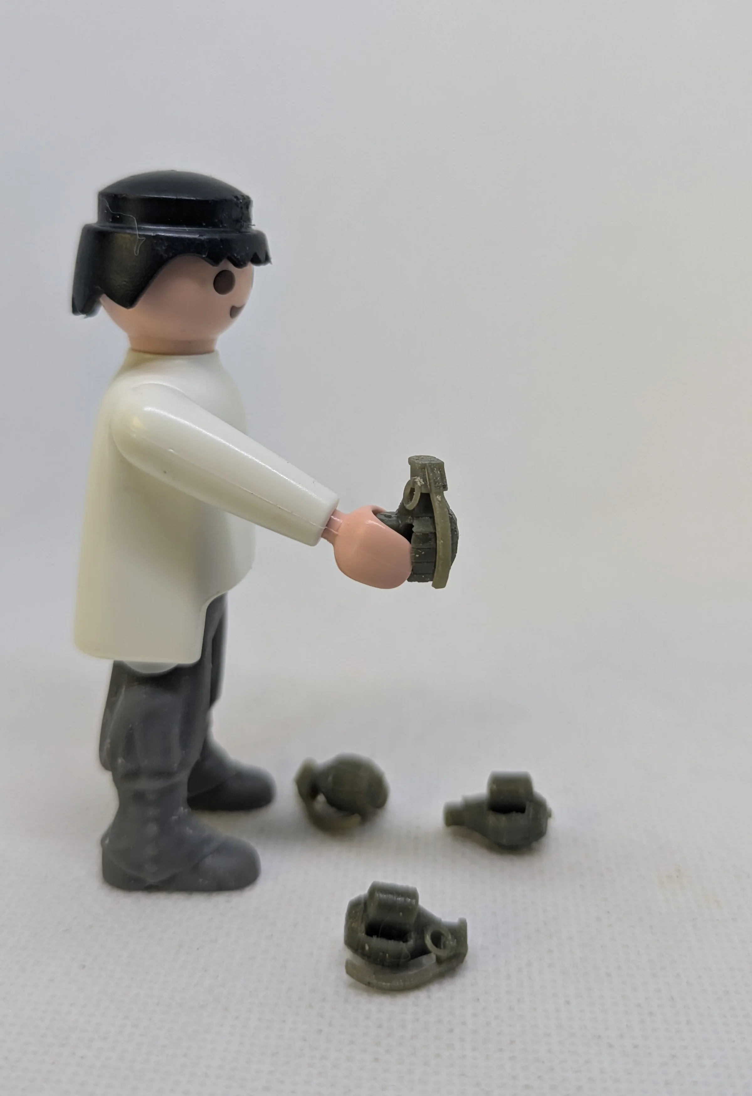 custom WW2 Playmobil (thème historique 1939-1945) - 4 Grenade Mark II Américain