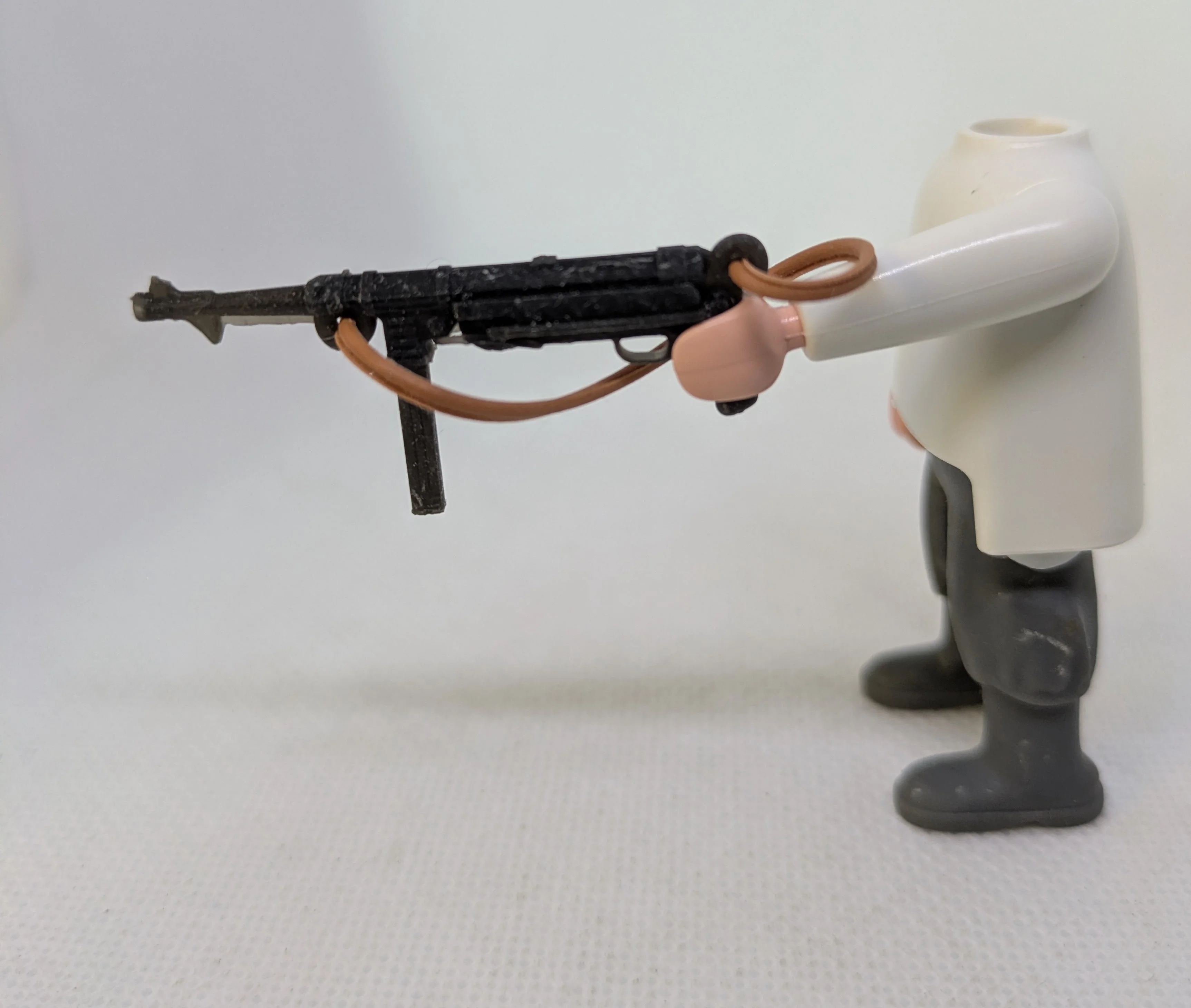 custom WW2 Playmobil (thème historique 1939-1945) - 4 MP 40 Allemand