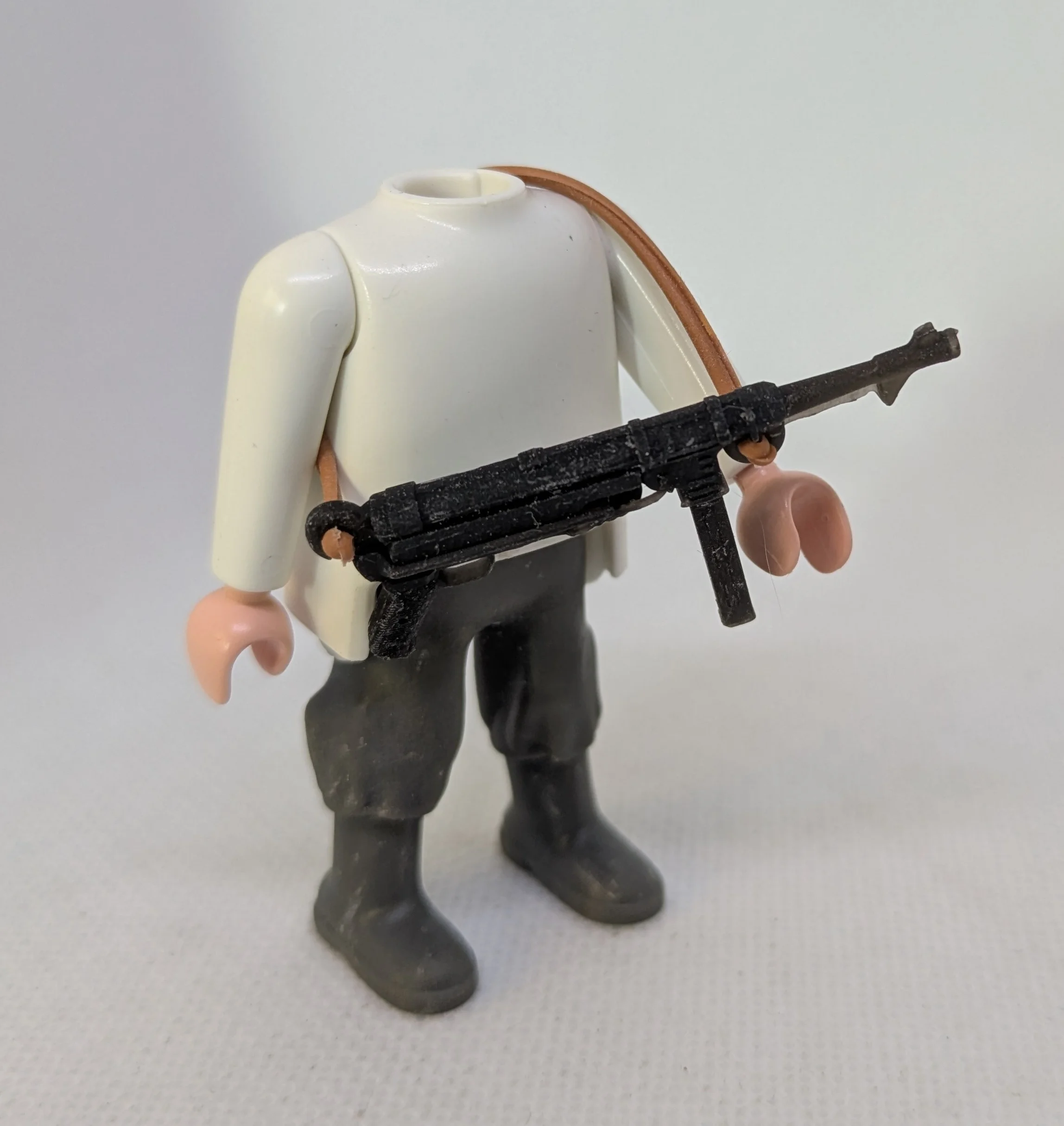 custom WW2 Playmobil (thème historique 1939-1945) - 4 MP 40 Allemand