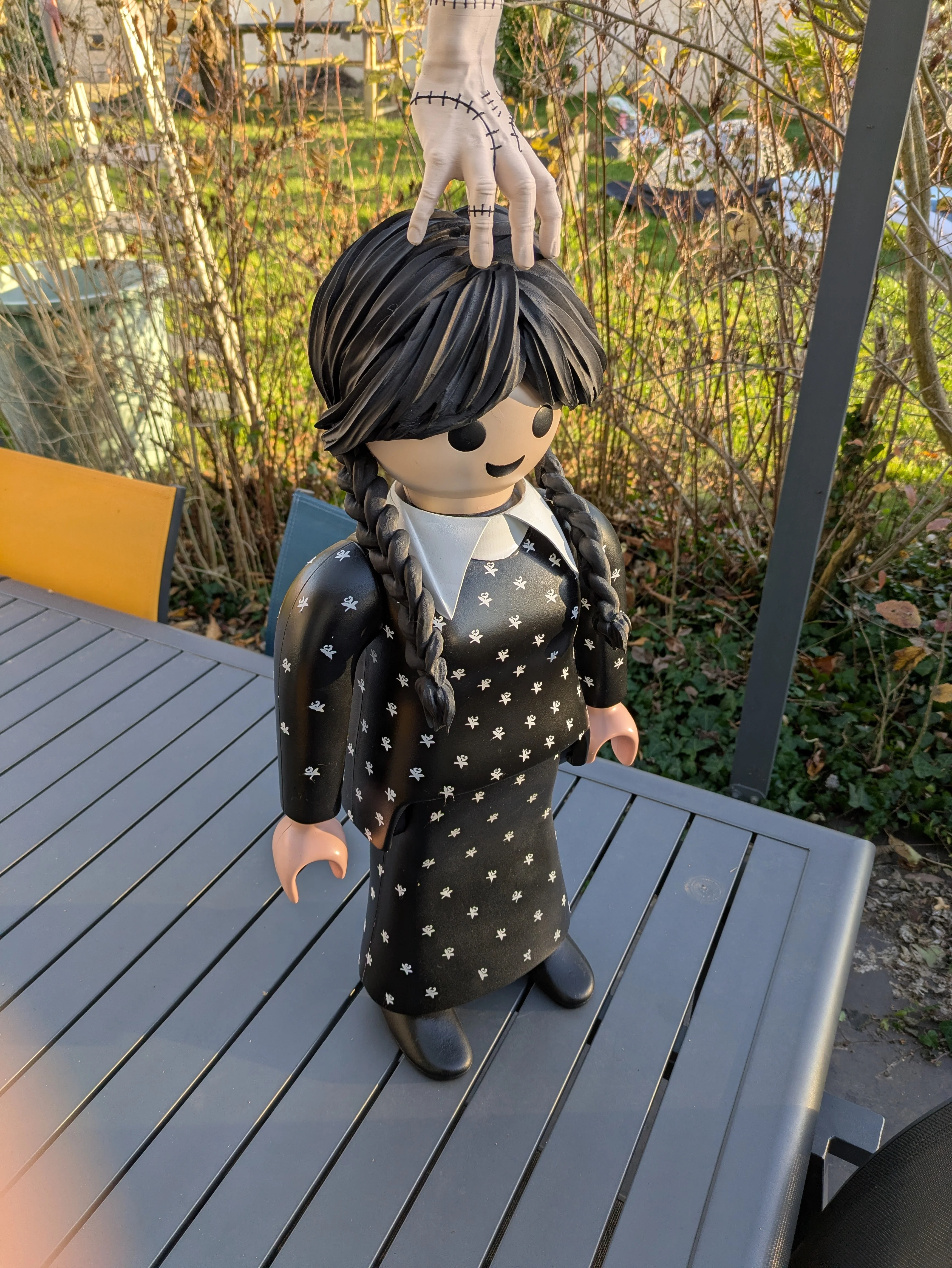 Playmobil customisé XXL Mercredi Adams