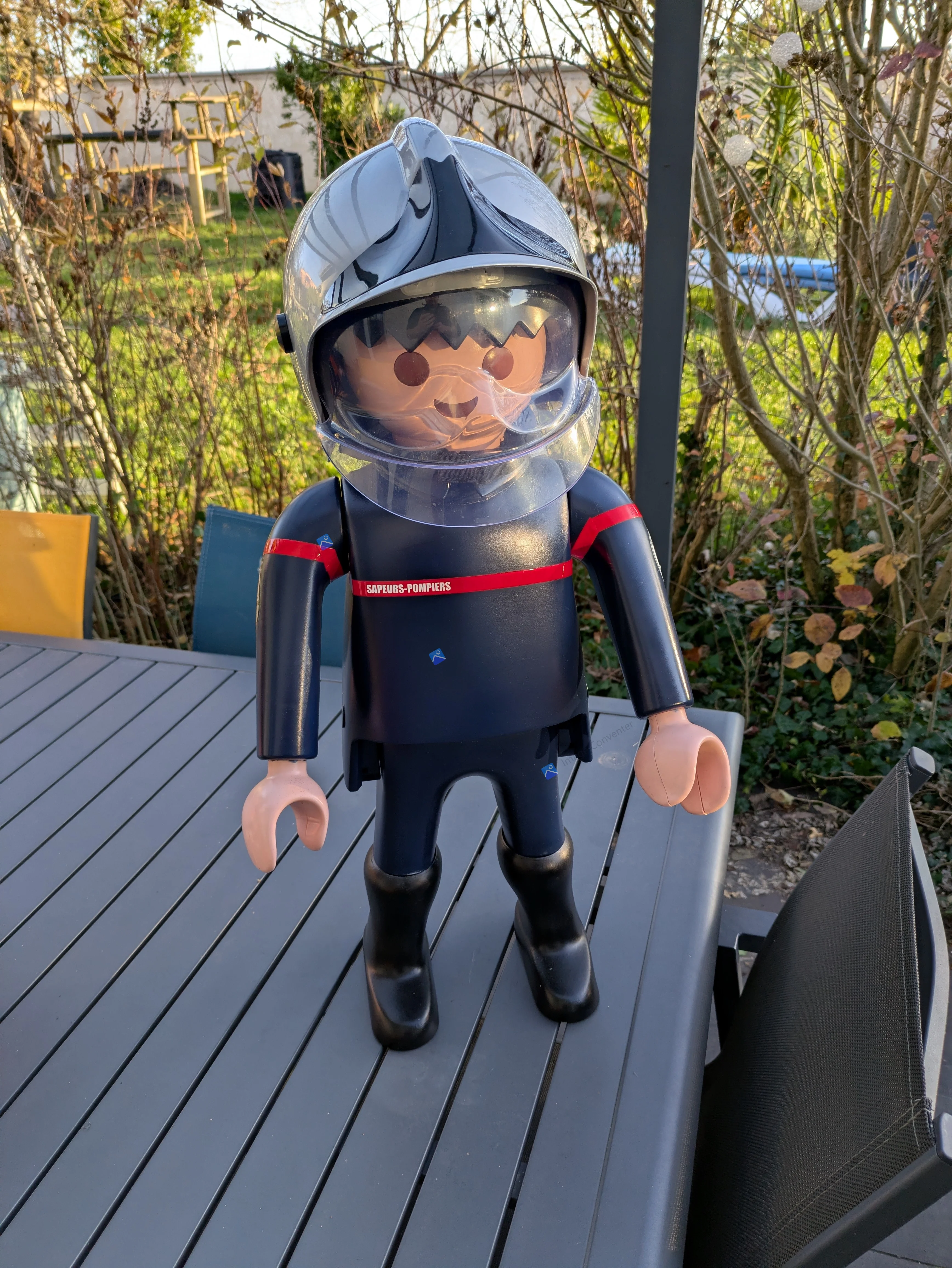 Playmobil XXL custom pompier du SDIS 77