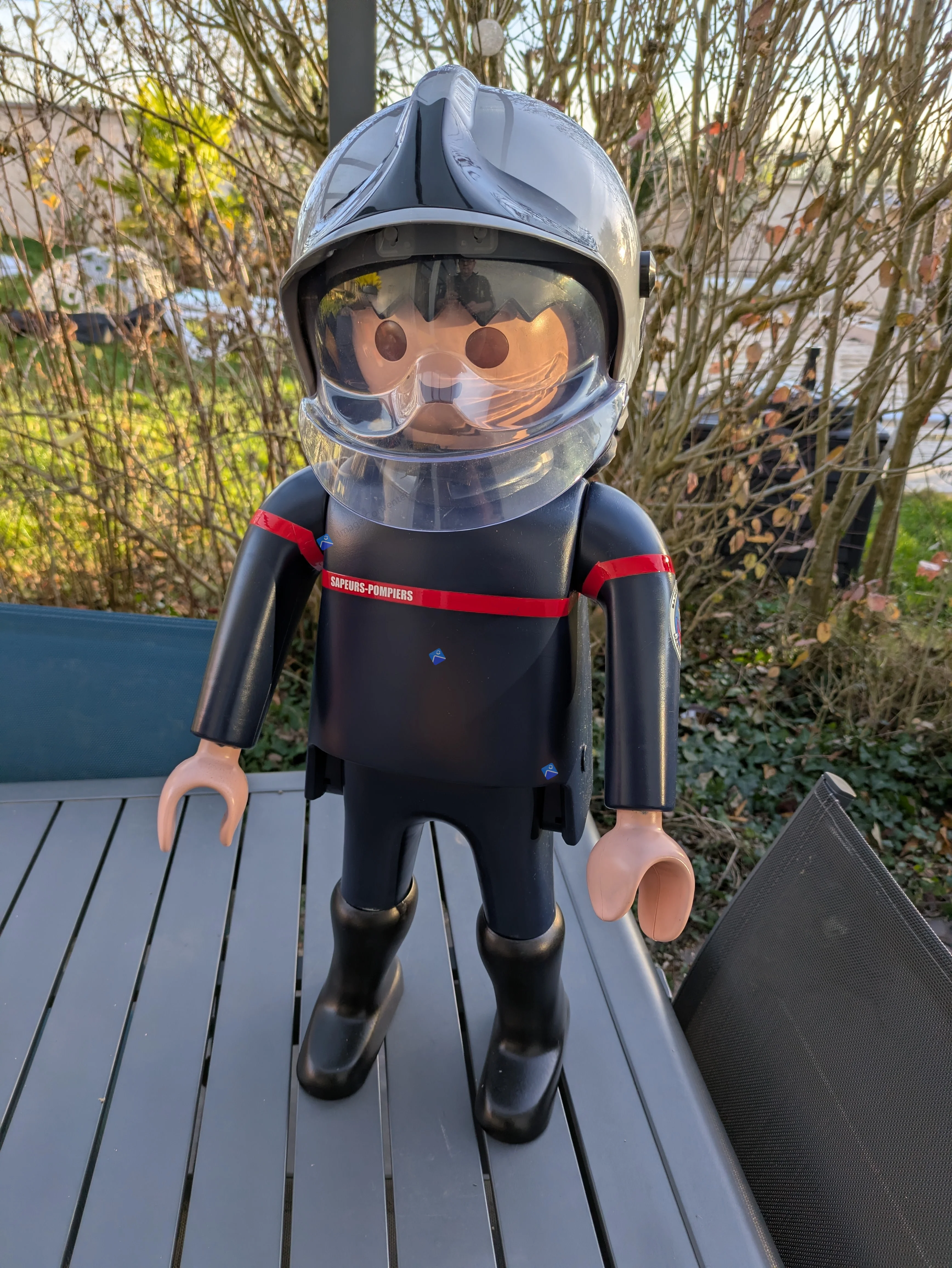 Playmobil XXL custom pompier du SDIS 77