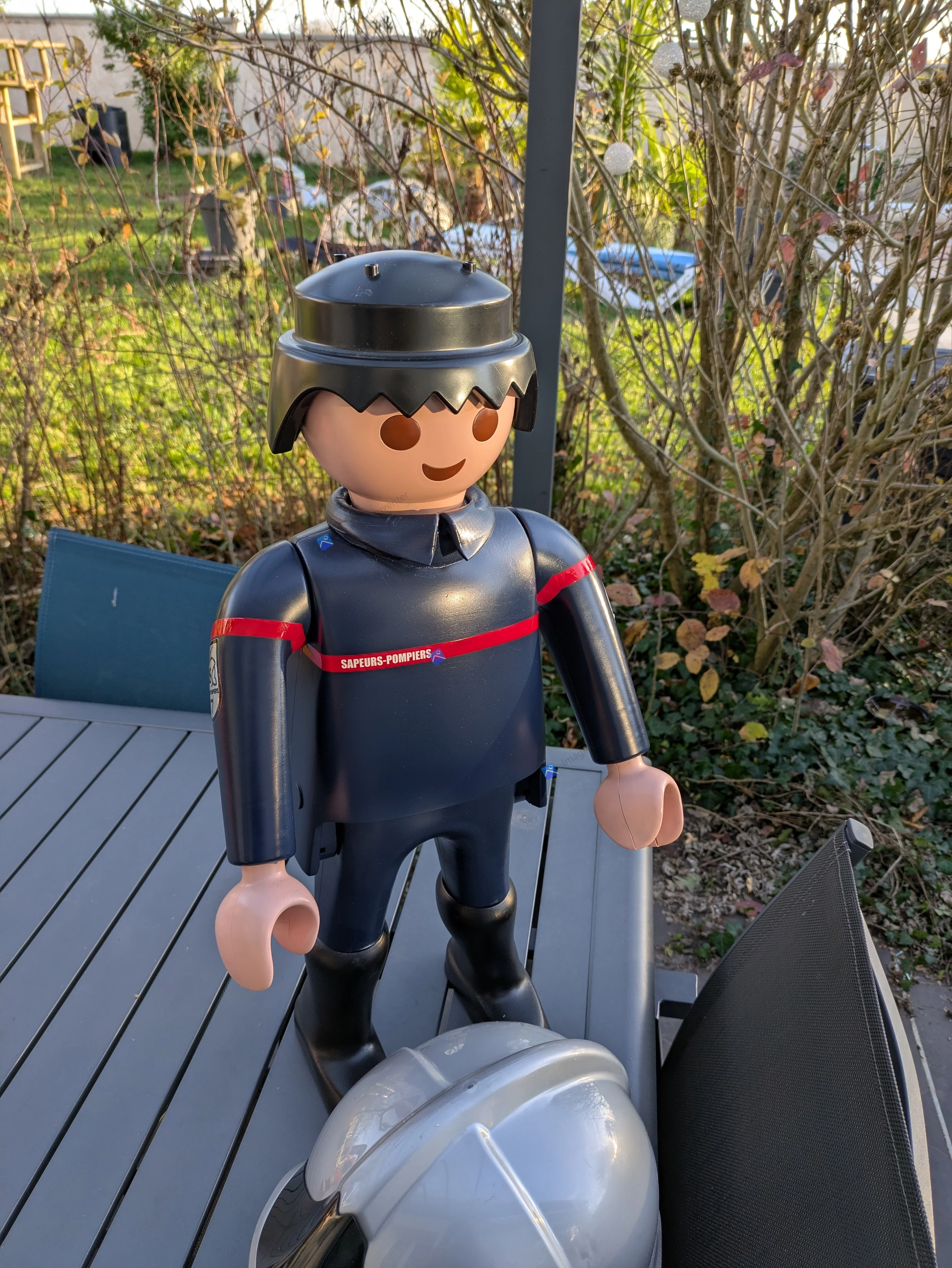 Playmobil XXL custom pompier du SDIS 77