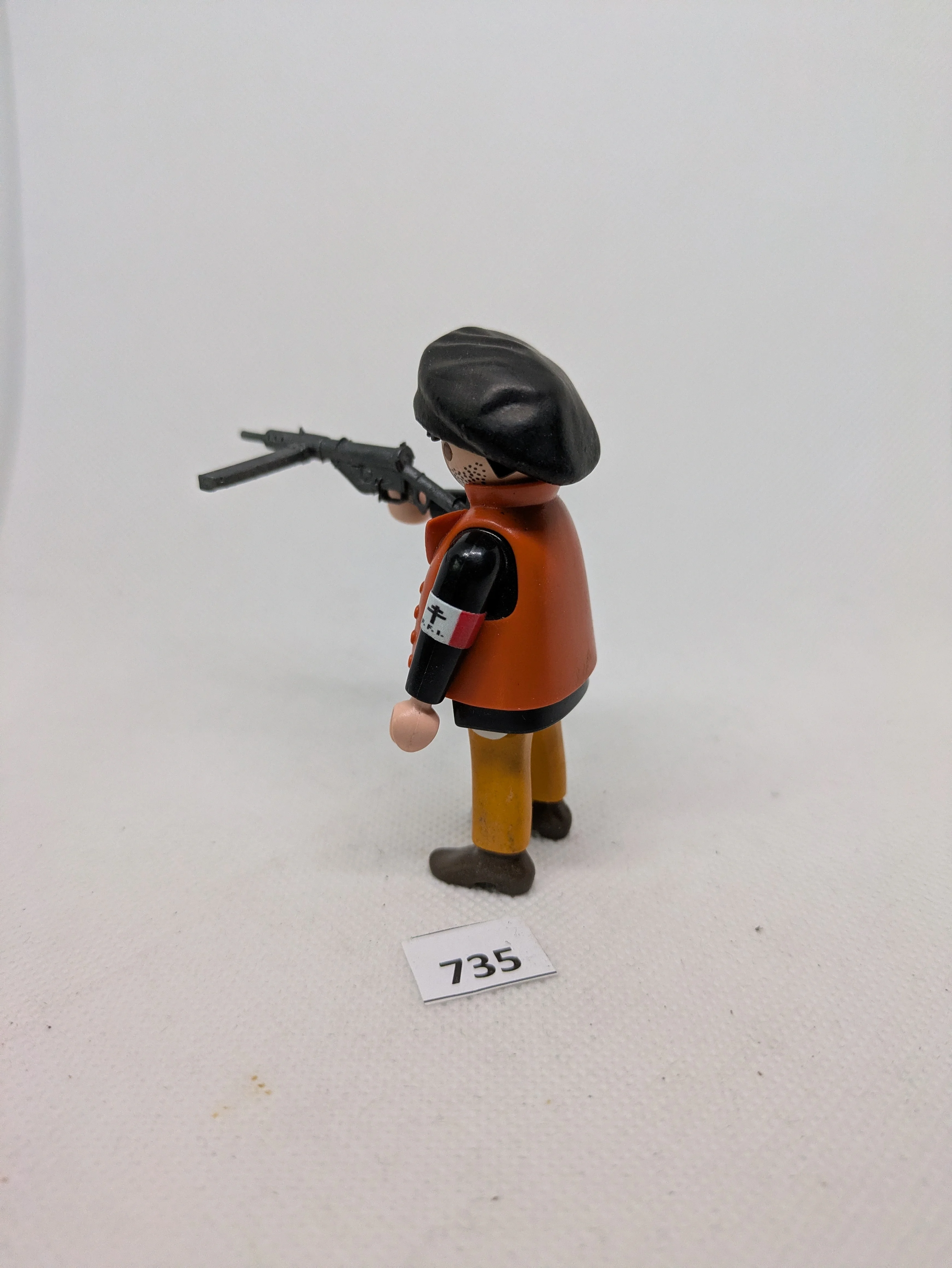 Accessoire custom playmobil WW2 - Résistant + Sten N735