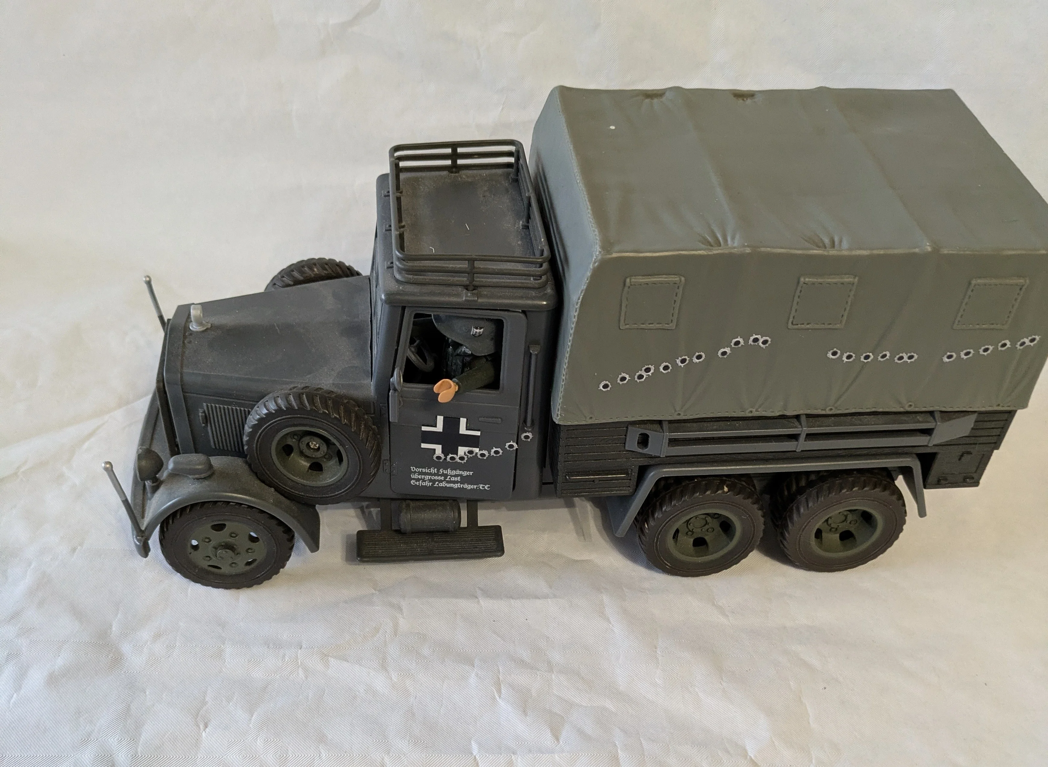 Accessoire playmobil WW2 - customisation camion Hasbro + 1 playmobil
