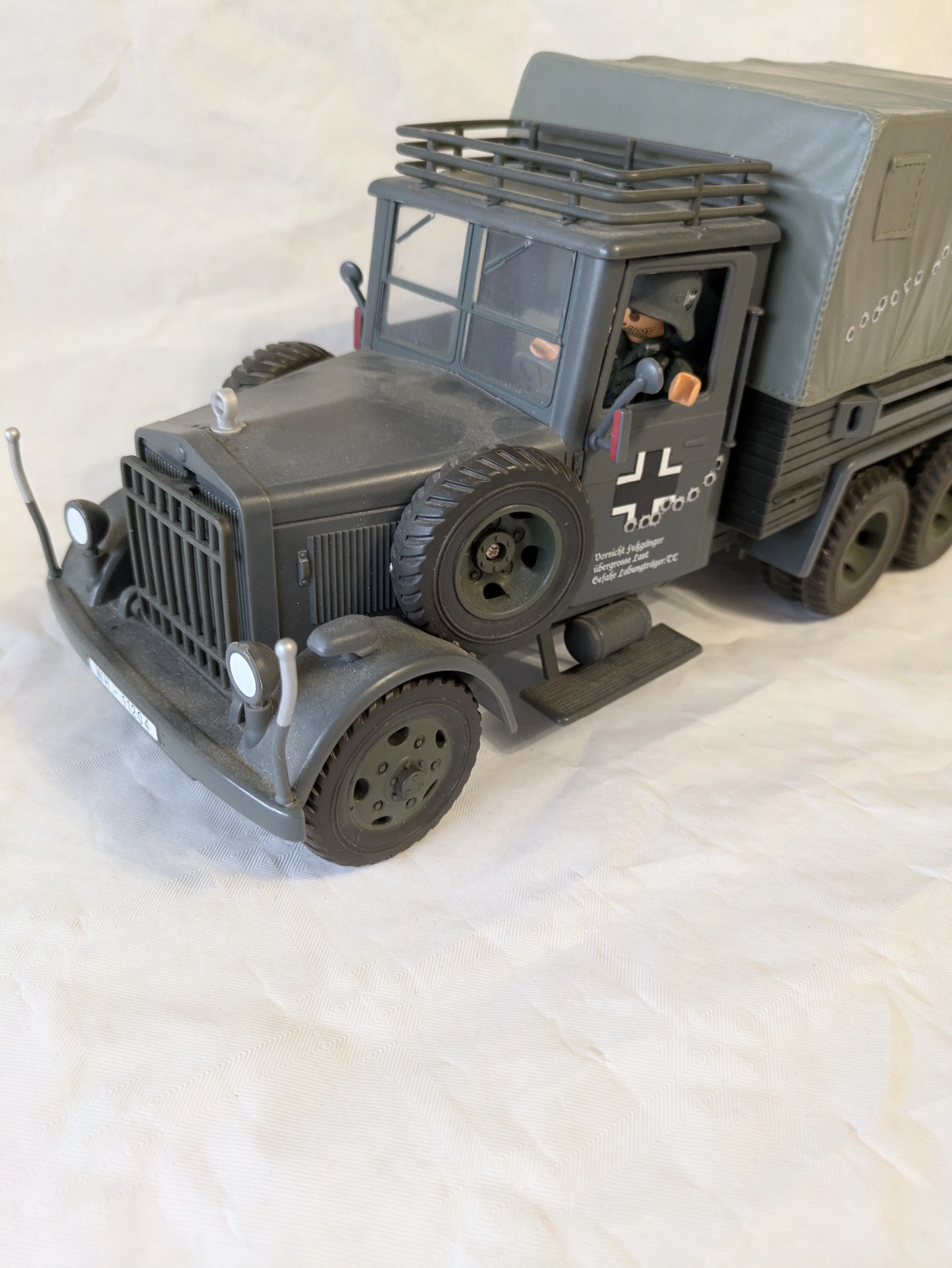 Accessoire playmobil WW2 - customisation camion Hasbro + 1 playmobil