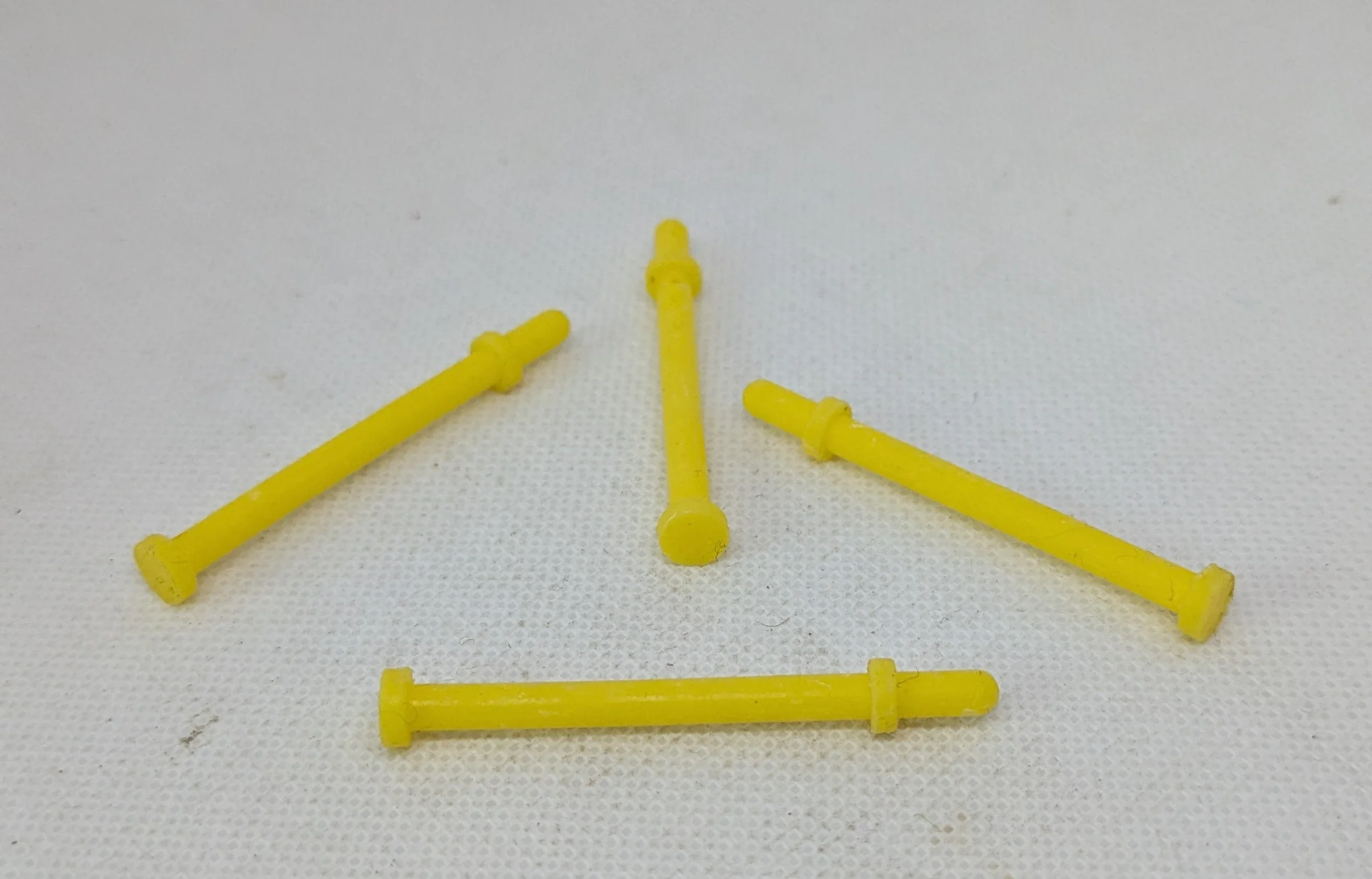 Custom compatible Playmobil train en 3D - 4024 - 4 baguettes jaune à peindre
