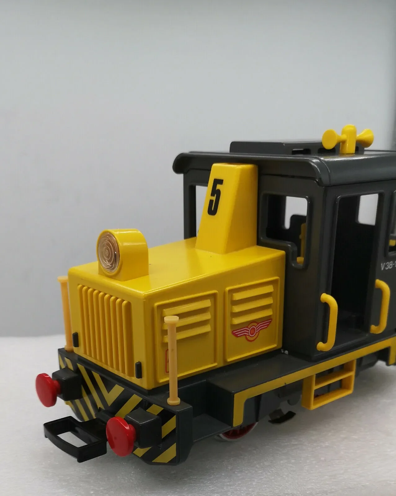 Custom compatible Playmobil train en 3D - 4024 - 4 baguettes jaune à peindre