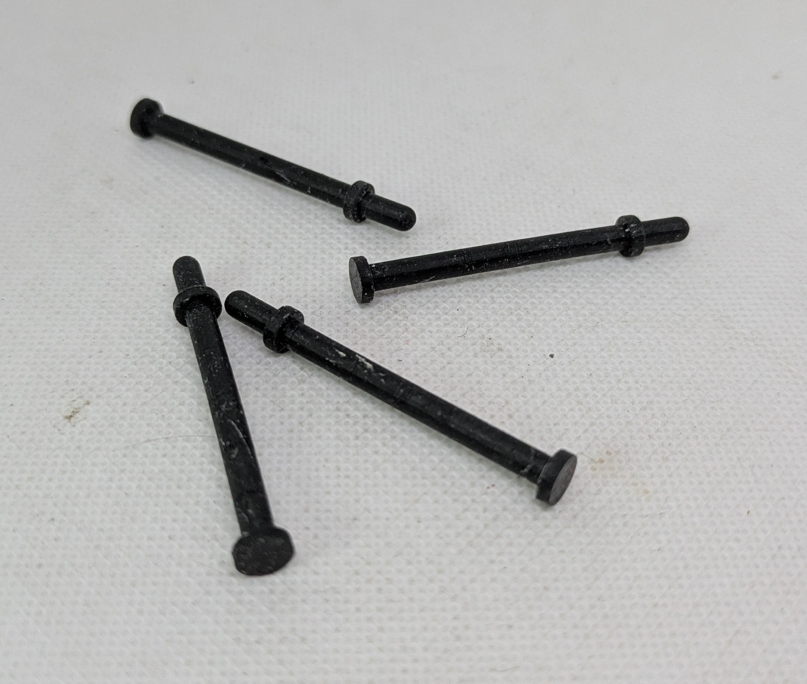 Custom compatible Playmobil train en 3D - 4050 - 4 baguettes noir à peindre