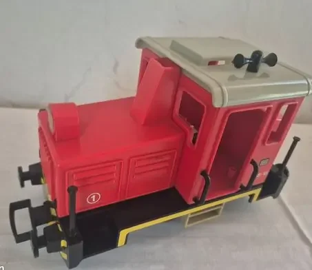 Custom compatible Playmobil train en 3D - 4050 - 4 baguettes noir à peindre