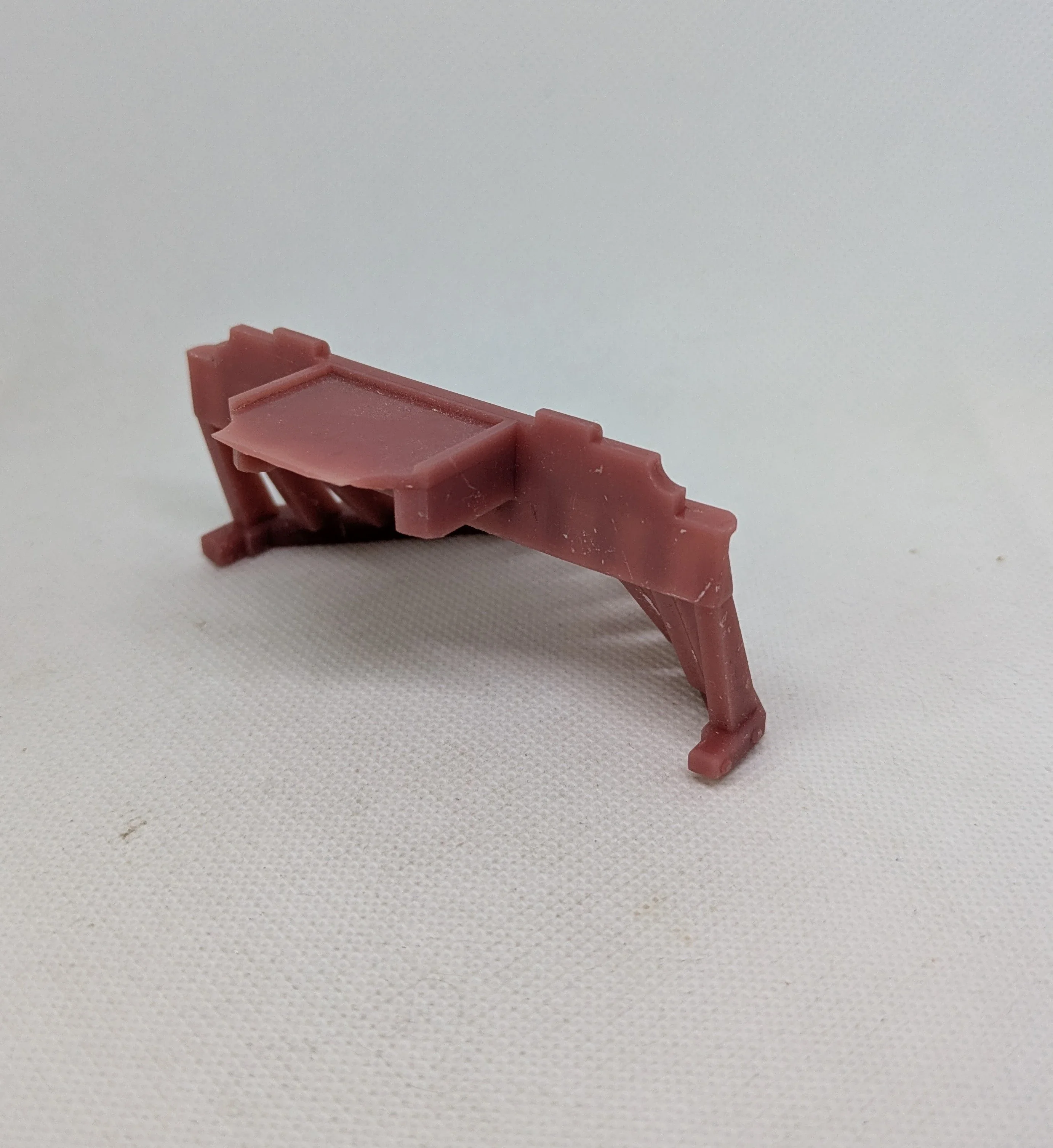 Custom compatible Playmobil train en 3D 4054 - 4032 - 1 cow catcher rouge