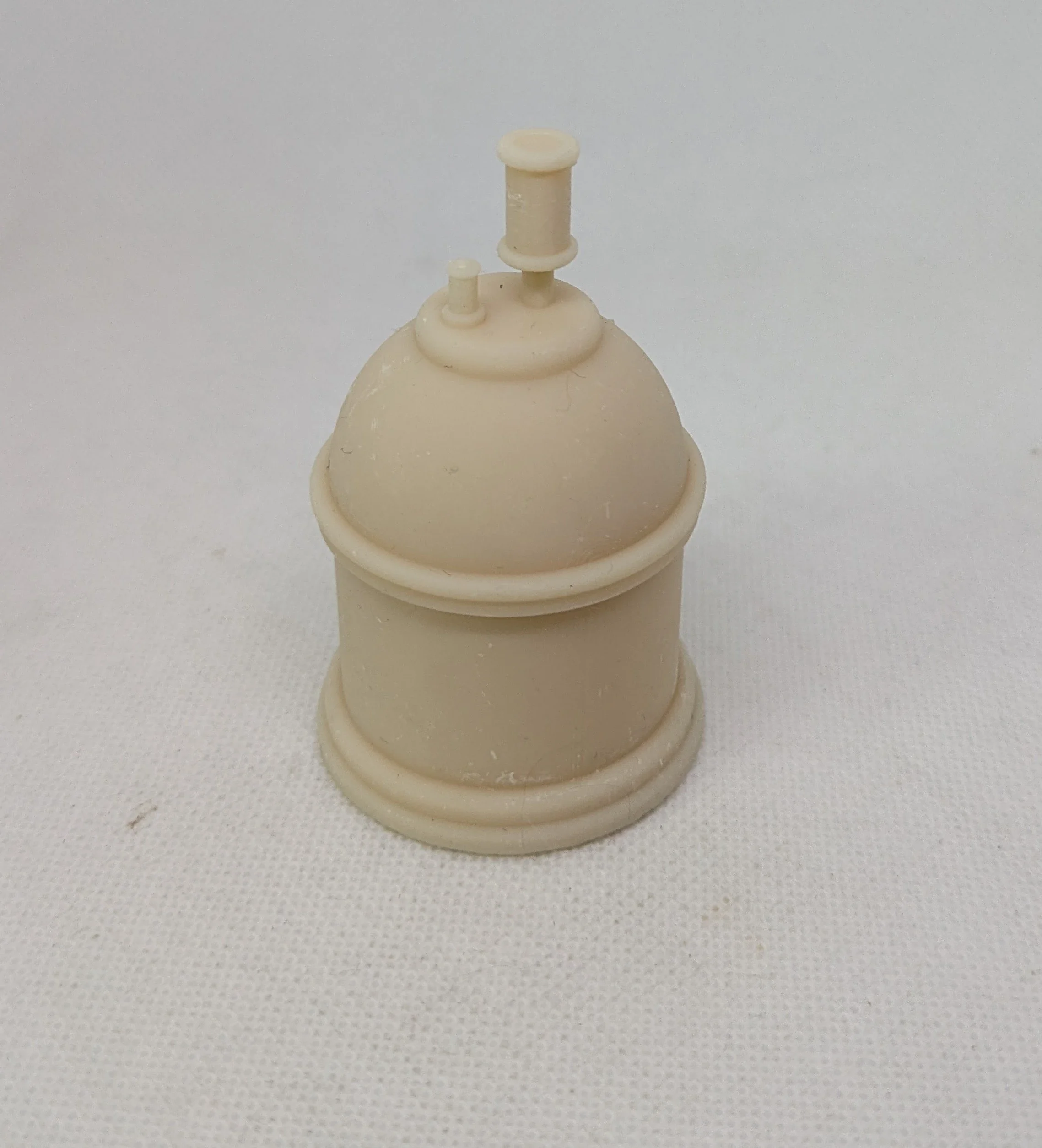 Custom compatible Playmobil train en 3D 4054 - 4032 - 1 grand dôme jaune