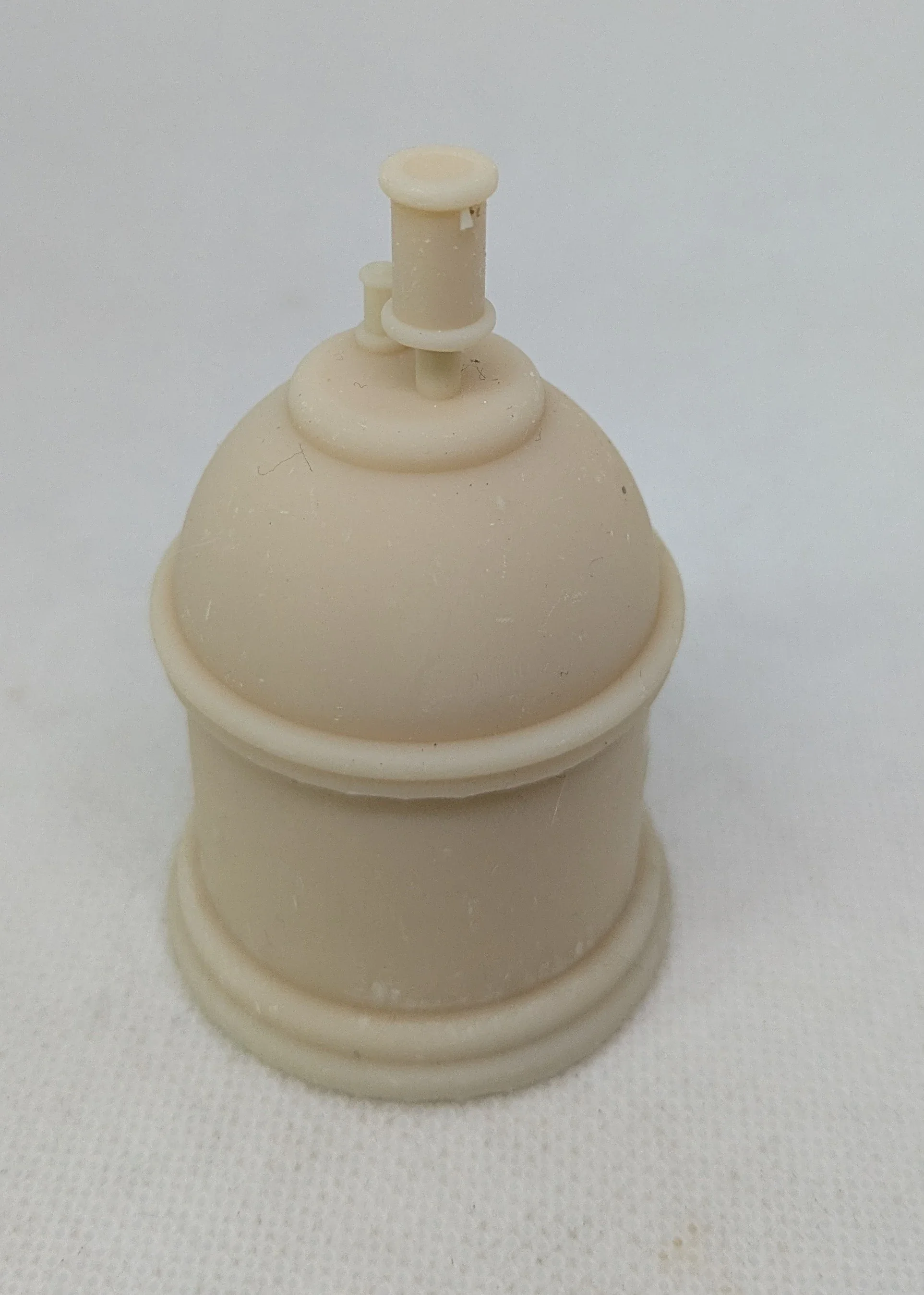 Custom compatible Playmobil train en 3D 4054 - 4032 - 1 grand dôme jaune