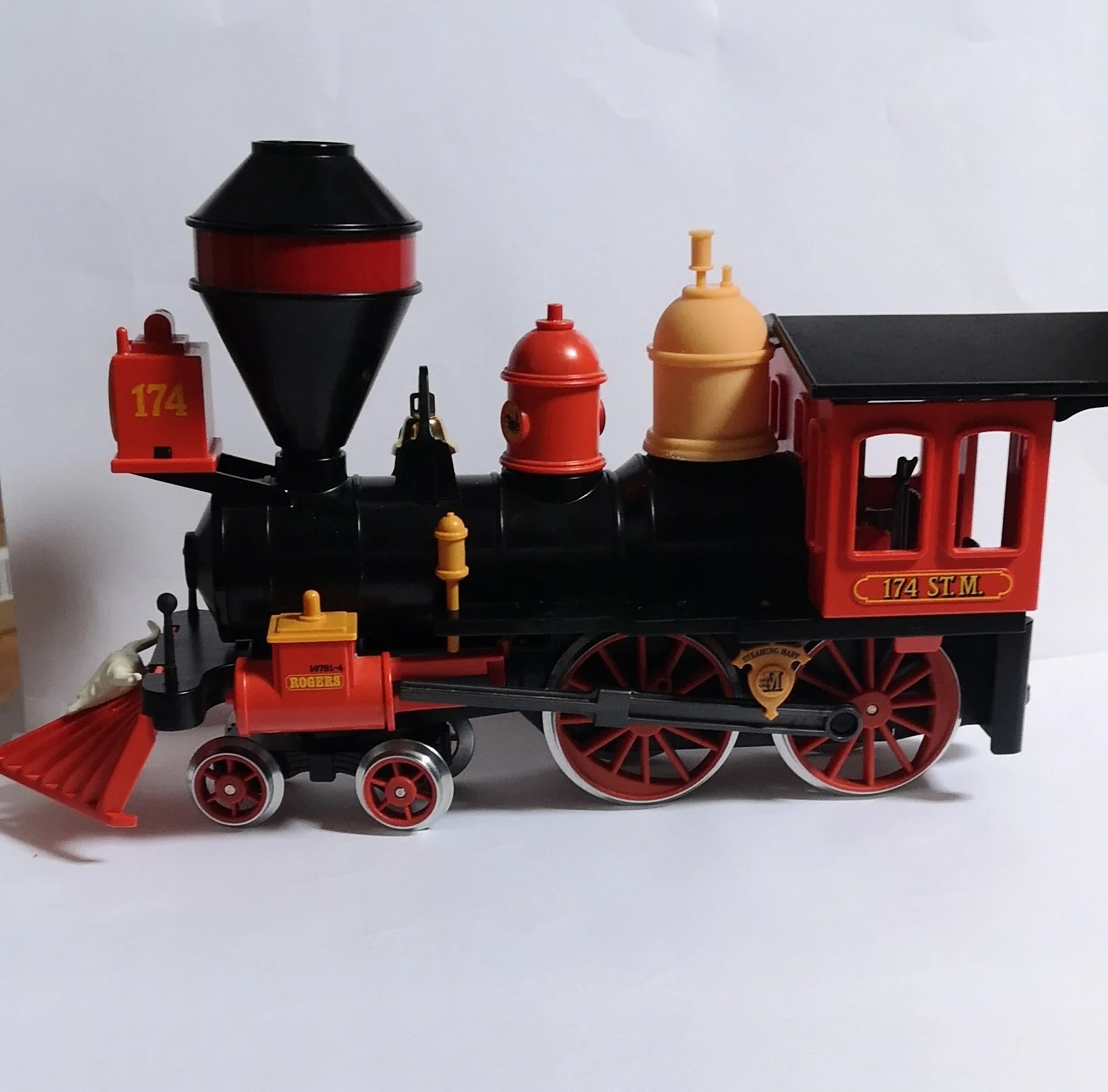 Custom compatible Playmobil train en 3D 4054 - 4032 - 1 grand dôme jaune