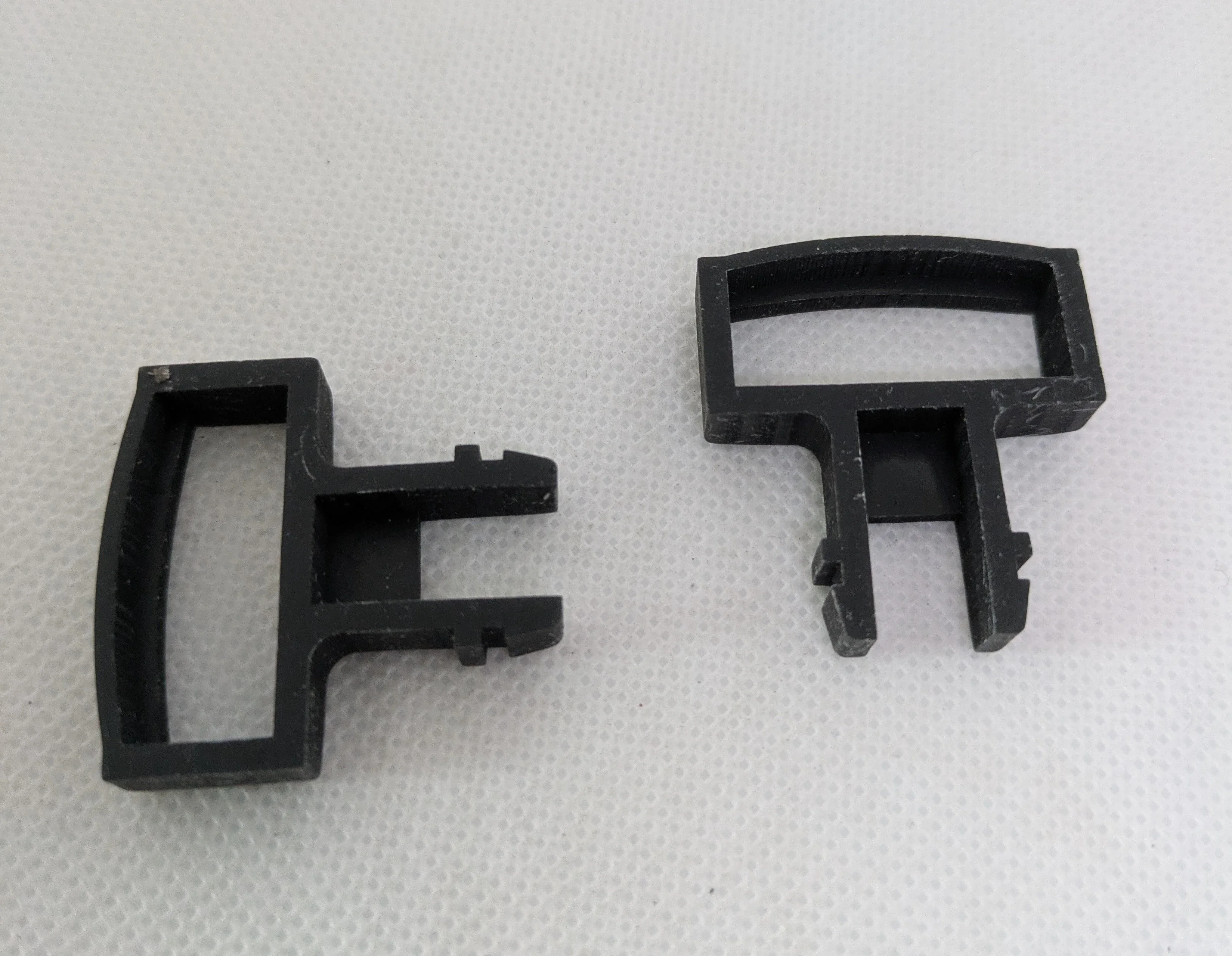 Custom compatible Playmobil train 3D 3958 / 4000 / 4052 - 2 crochets attelage