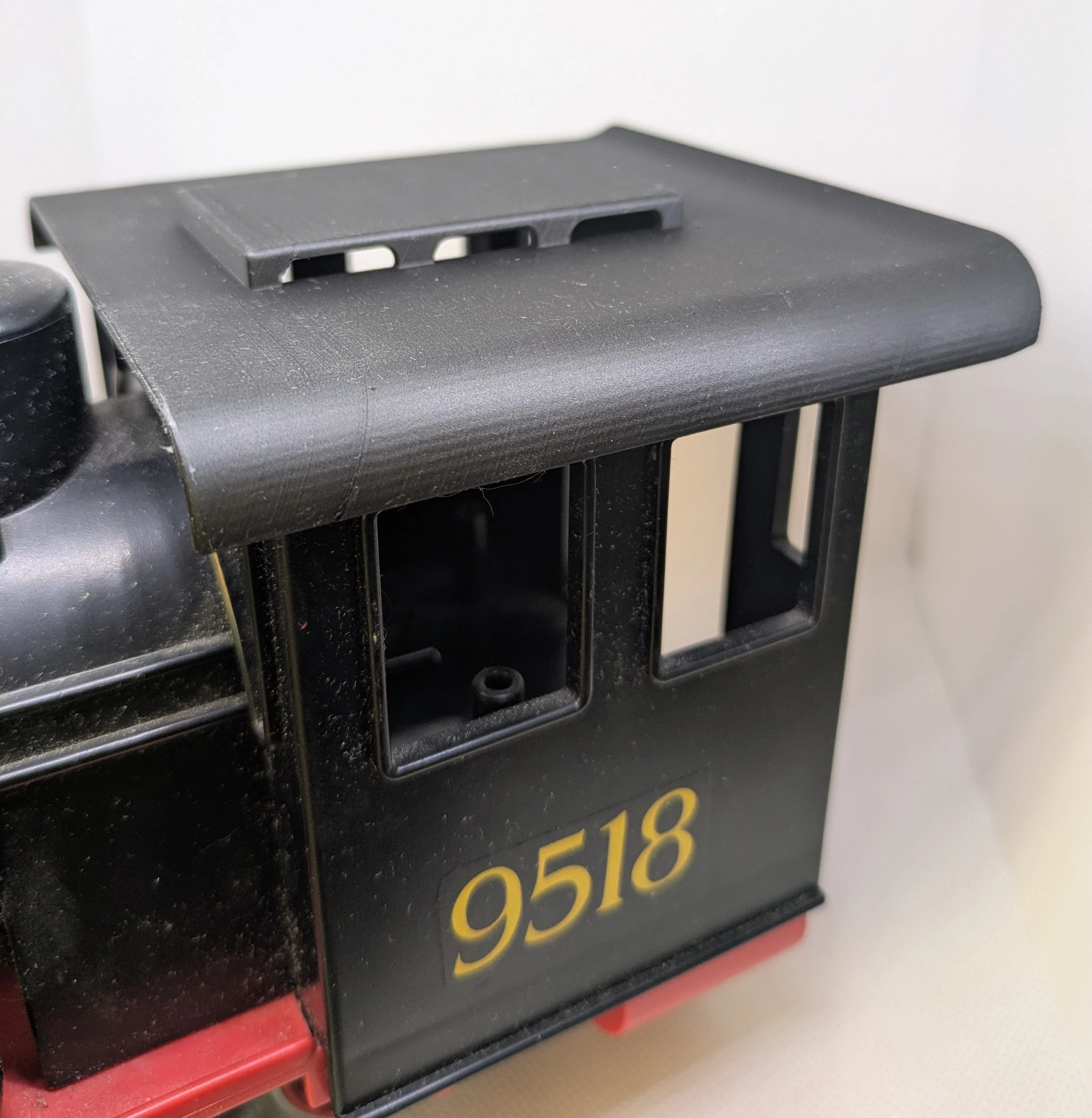 Custom compatible Playmobil train 3D - toit compatible locomotive 4052 - 4031