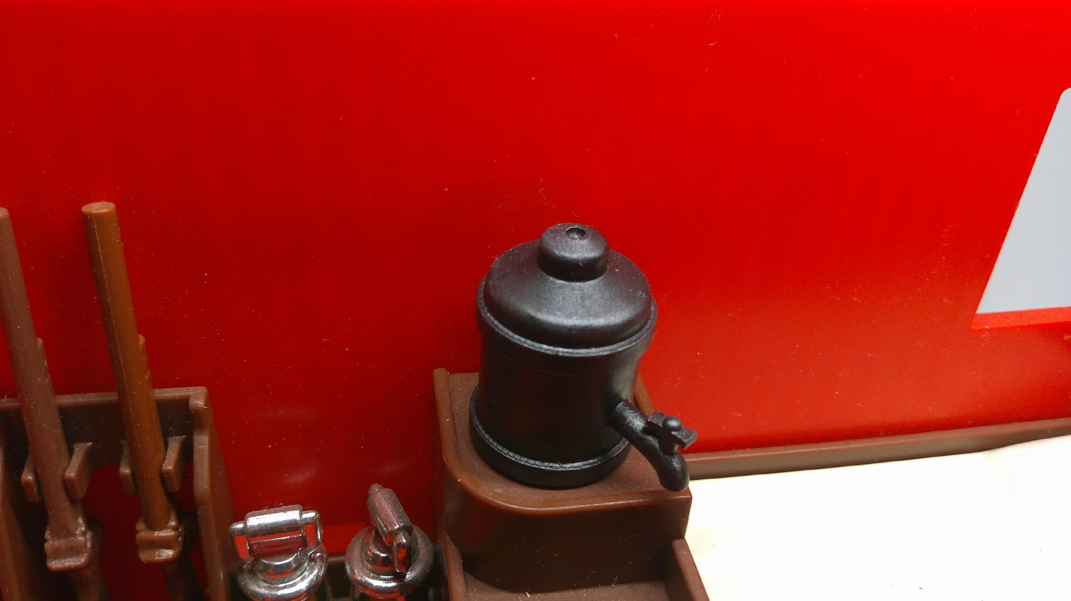 Custom compatible Playmobil train 3D - wagon 4123 - 1 tellière déjà peinte