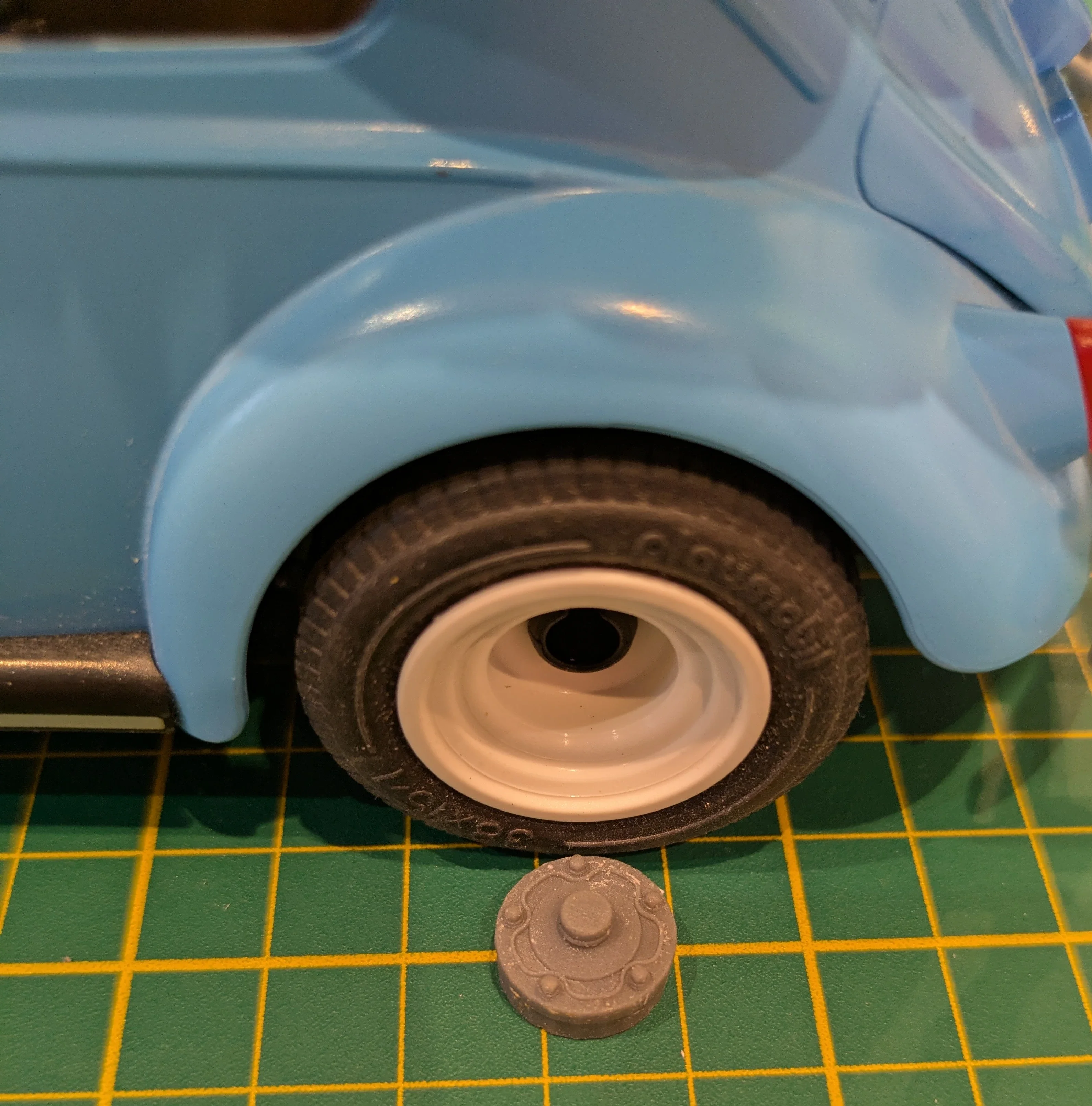 Custom Cinéma Playmobil 3D - Choupette - Volkswagen Coccinelle 70177 enjoliveur