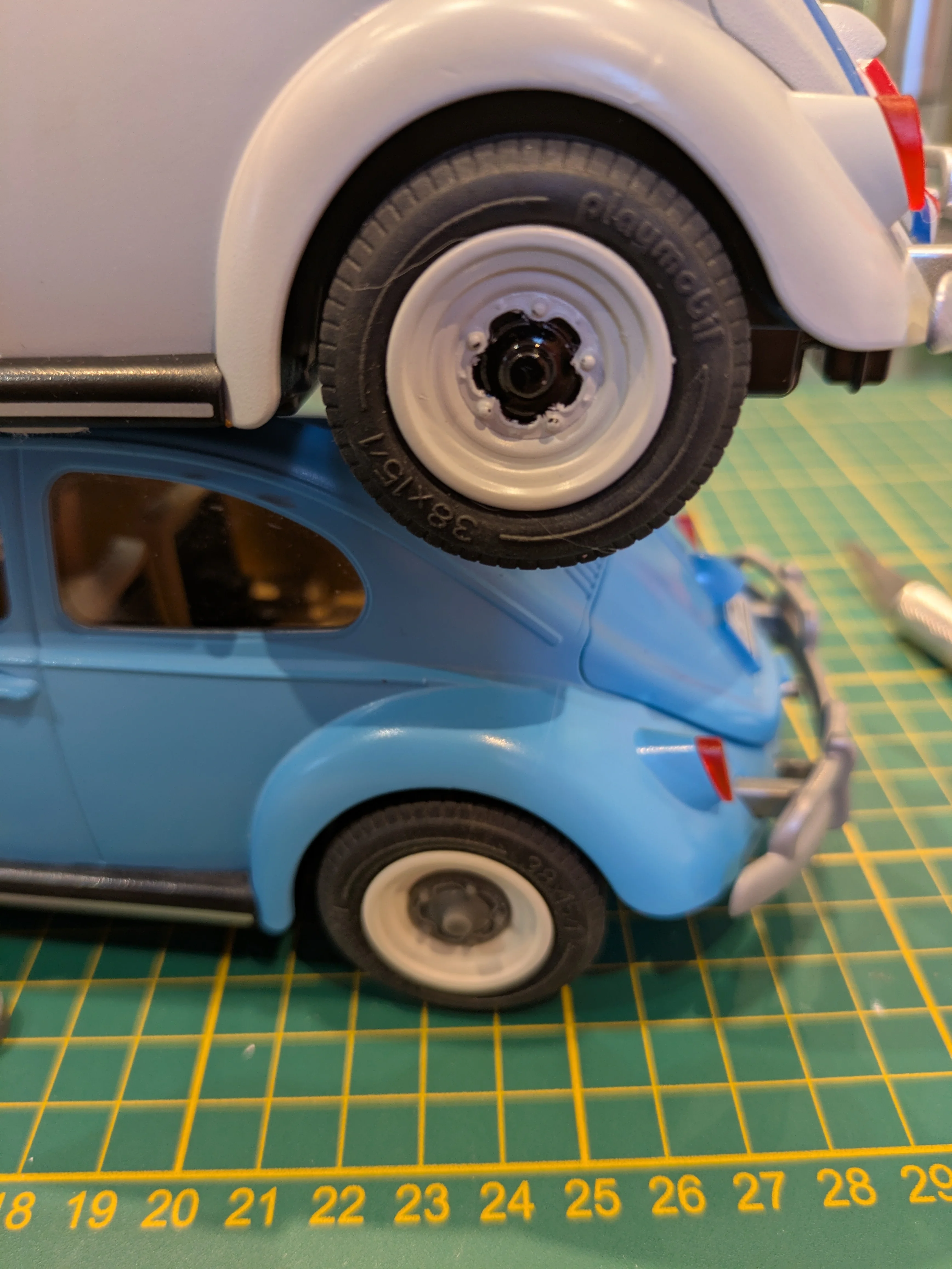 Custom Cinéma Playmobil 3D - Choupette - Volkswagen Coccinelle 70177 enjoliveur