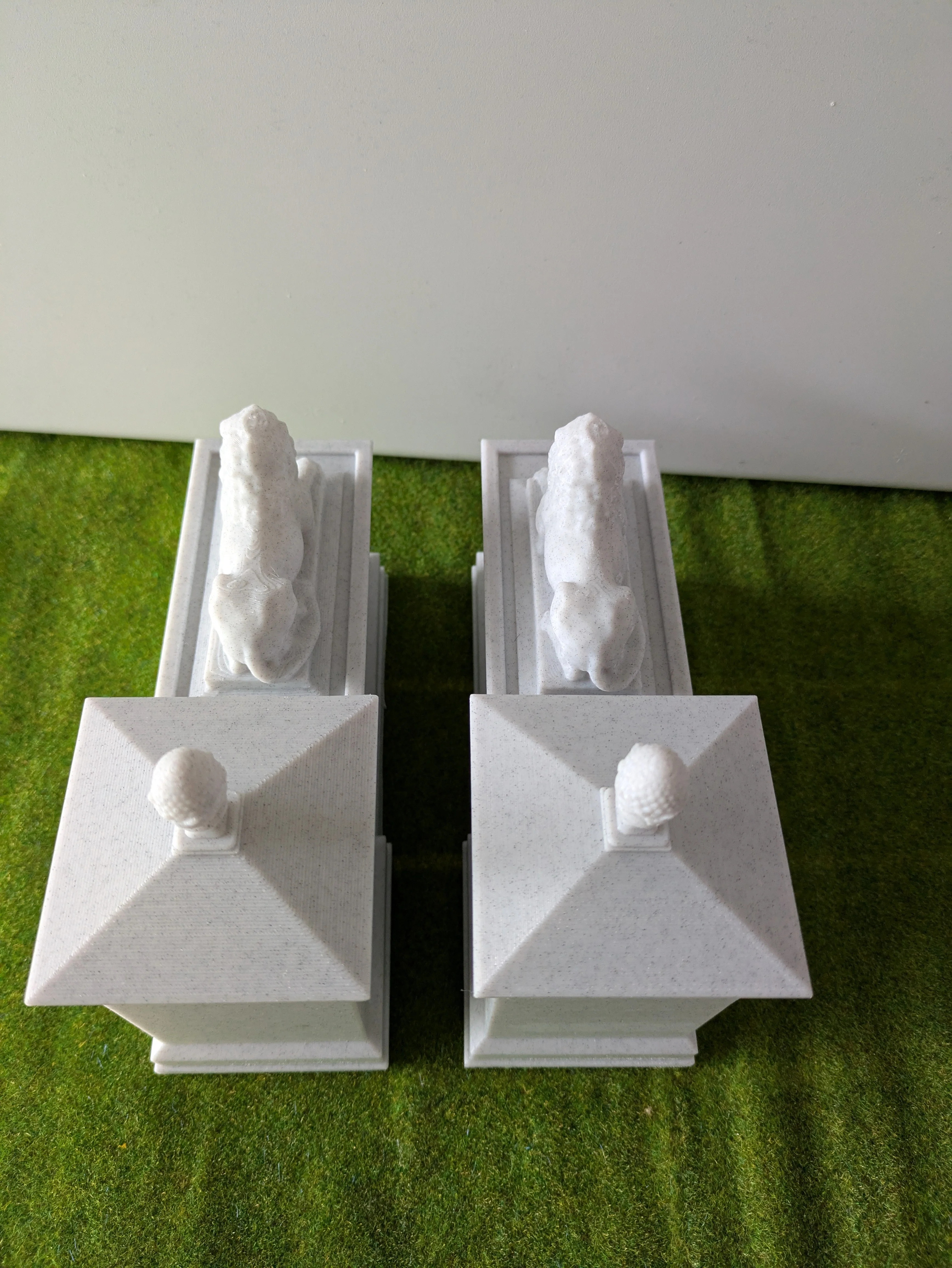 Custom Playmobil Cinéma - 2 Piliers Lyon Estates BTTF 3 - Retour vers le futur