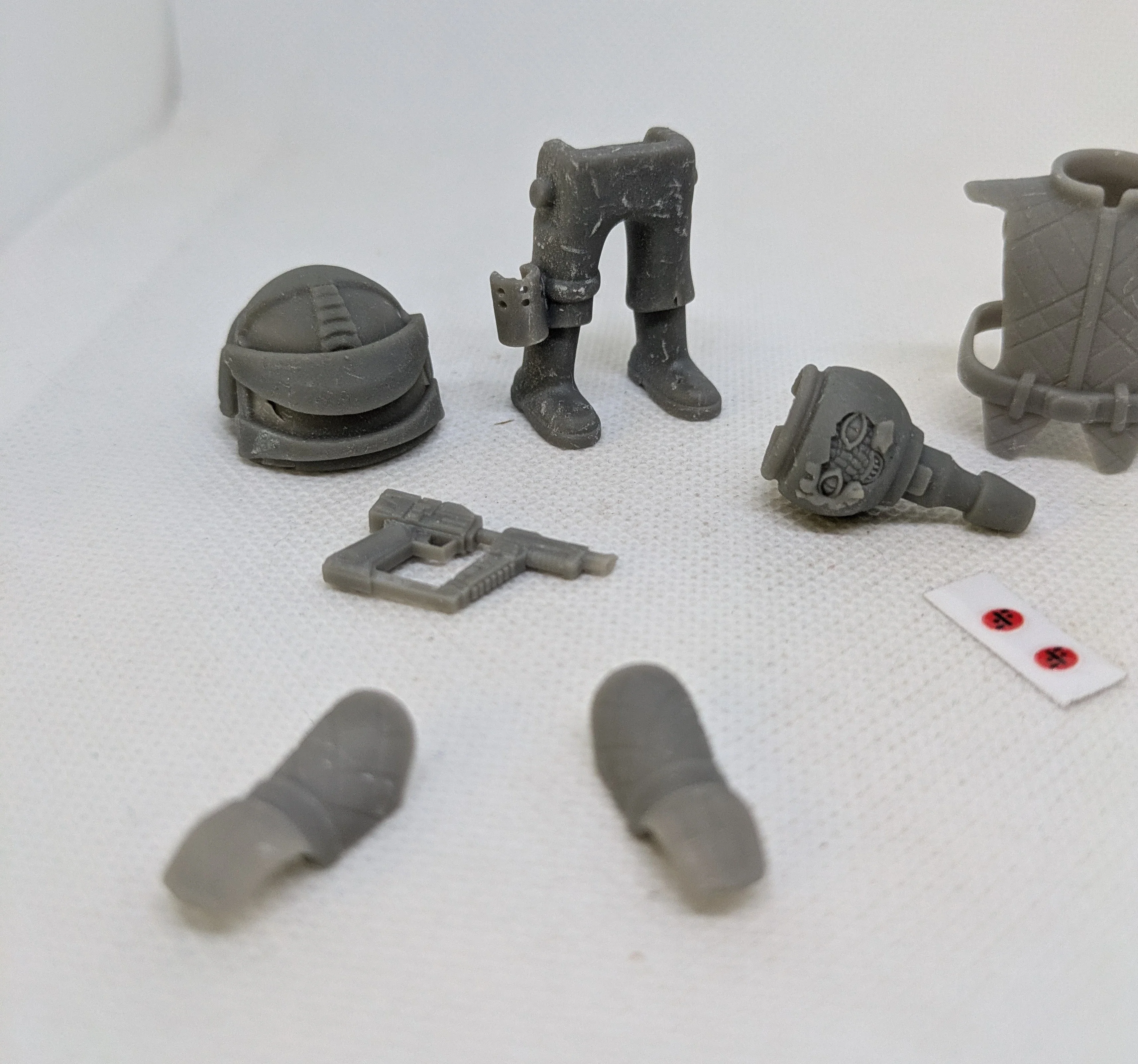 Custom Playmobil Cinéma en impression 3D - 1 kit V - Visiteur - Alien - N 01