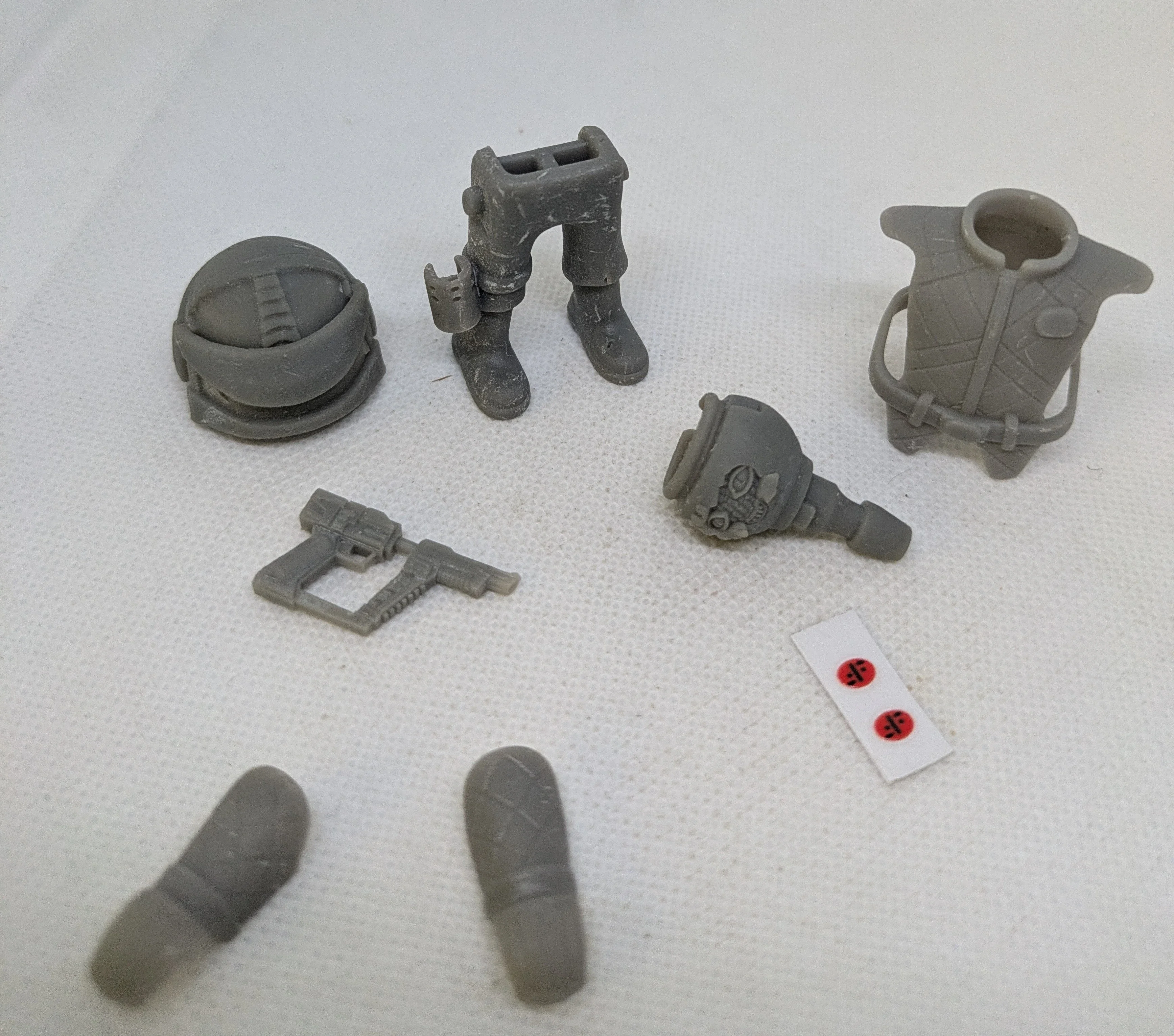 Custom Playmobil Cinéma en impression 3D - 1 kit V - Visiteur - Alien - N 01